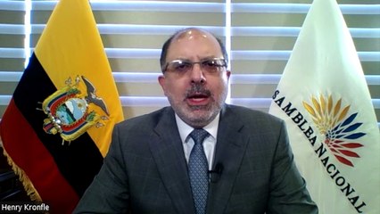"No daremos amnistía a Correa": Presidente de la Asamblea Nacional de Ecuador