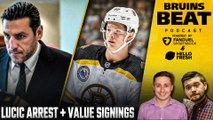 Reacting to Milan Lucic Arrest & Value Signings are Paying Dividends for Bruins | Bruins Beat w/ Evan Marinofsky