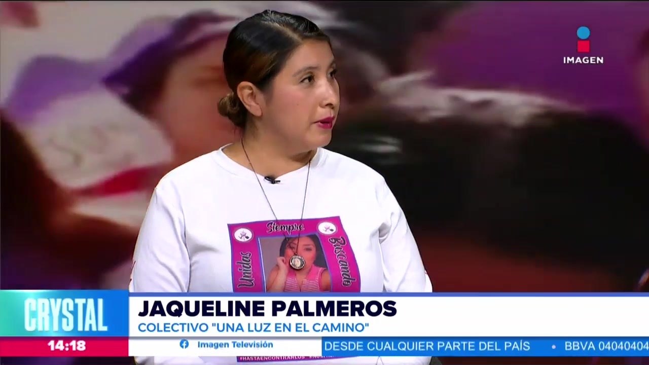 Jaqueline Palmeros se dedica a realizar brigadas de búsqueda