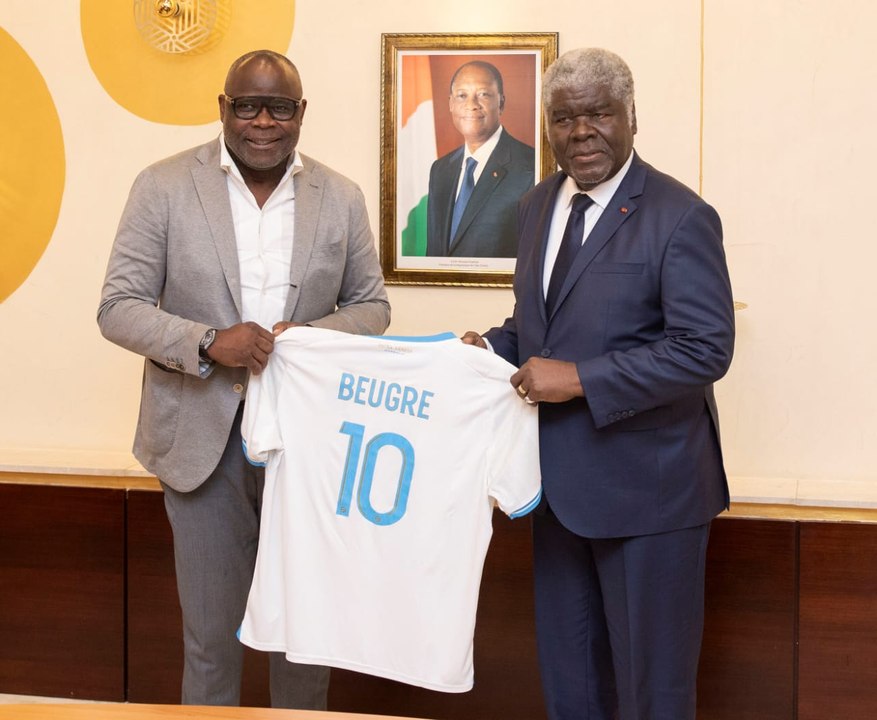 L’Olympique de Marseille, affirme au Premier ministre sa détermination à promouvoir la destination Côte d’Ivoire lors de la CAN 2023.