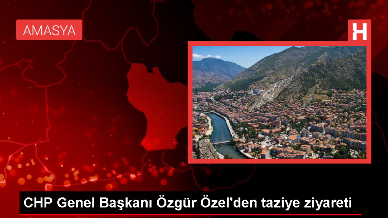 Özgür Özel, CHP Altındağ Kadın Kolları İlçe Başkanı Eylem Balcı'nın Ailesine Taziye Ziyaretinde Bulundu