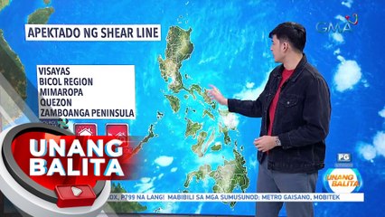 Shear line, nagdudulot pa rin ng masamang panahon sa maraming lugar - Weather update today as of 6:02 a.m. (November 22, 2023) | UB