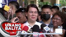 VP Sara Duterte sa umano'y pang-iisnab niya kay House Speaker Romualdez: Wala akong nakita | UB