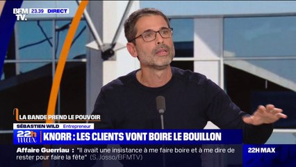 LA BANDE PREND LE POUVOIR - Knorr: les clients vont boire le bouillon
