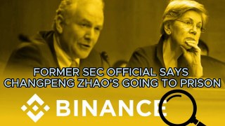 FORMER SEC OFFICIAL SAYS CHANGPENG ZHAO’S GOING TO PRISON