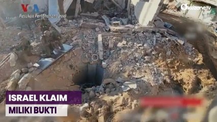 Israel Klaim Miliki Bukti RS Al Shifa Pusat Komando Hamas