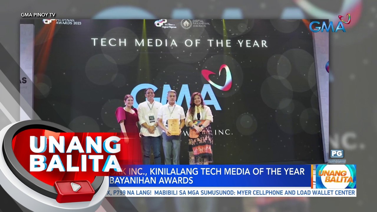 GMA Network Inc., kinilalang Tech Media of the Year sa Digital Bayanihan Awards | UB