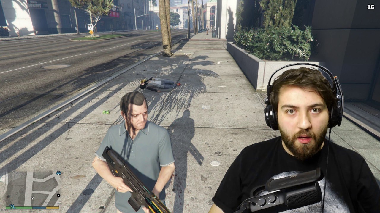 Komik Gravity Gun Mod !!! - Grand Theft Auto 5 Modları !!!