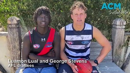 AFL draft: South Warrnambool's Luamon Lual and George Stevens