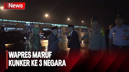 Wapres Ma'ruf Bertolak ke 3 Negara, Bawa Isu Investasi hingga Produk Halal