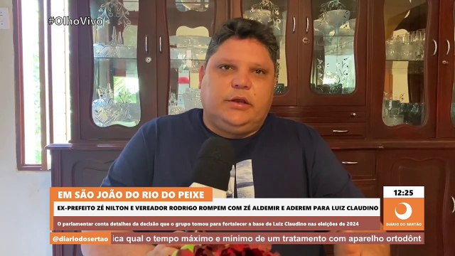 Novo aliado, vereador diz que nunca foi inimigo de Luiz Claudino e lamenta traições em outros grupos