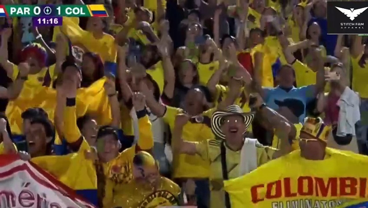 Paraguay vs Colombia Highlights Nov 21 2023 South America World Championship Qualification