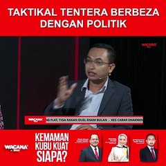 Taktikal tentera berbeza dengan politik