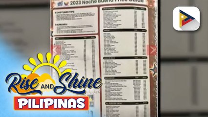 Higit 150 Noche Buena items, tumaas sa price guide ng DTI