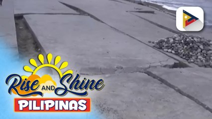 Magnitude 6.8 na lindol sa Mindanao, nagdulot ng mga bitak sa kalsada sa ilang lugar