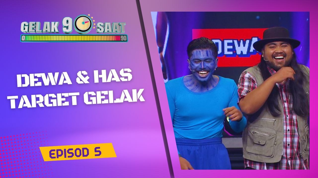 Gelak 90 Saat Episod 5- Dewa & Has Arteh buat Dato' Malek Noor tergelak