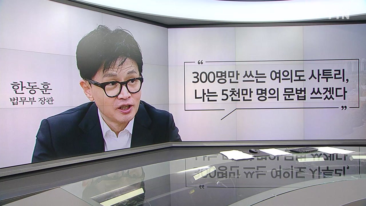 한동훈 "여의도 사투리" vs. "암컷" 발언 최강욱 당원 6개월 정지 [앵커리포트]...