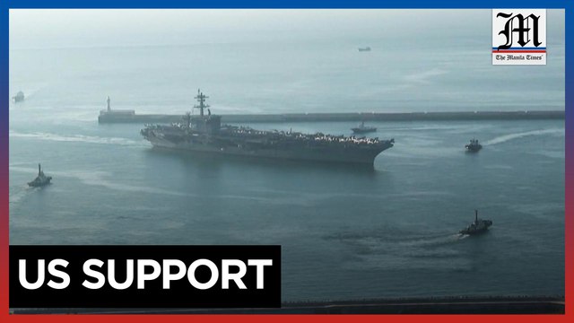 US aircraft carrier arrives in South Korea port as North eyes satellite launch