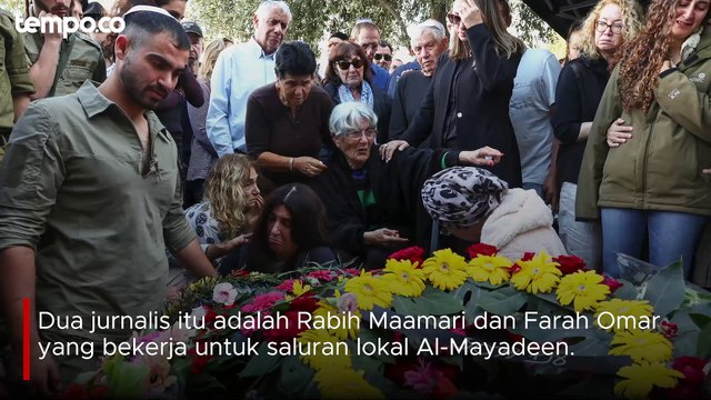 Dua Jurnalis Lebanon Jadi Korban Serangan Israel