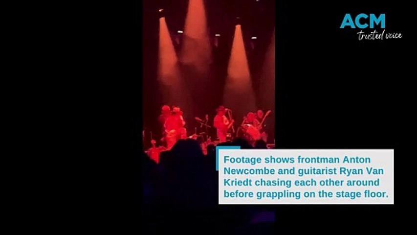 A notorious American rock band has had their Theatre Royal Castlemaine show cancelled, following a violent on-stage brawl at their Melbourne show.At a November 22 gig at The Forum, two members of The Brian Jonestown Massacre came to blows after reportedly arguing during their set. Footage by OldMateGussy on Reddit