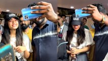 Rashmika Mandanna Showed Patience While Clicking With Huge Crowd
