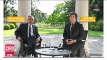 Javier Milei y Alberto Fernández se reúnen en la Quinta de Olivos