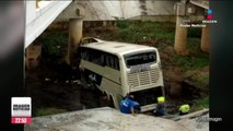 12 muertos y 58 heridos dejó el accidente de un autobús de turismo en Veracruz