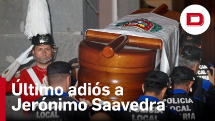 El socialista Jerónimo Saavedra recibe su último adiós desde Canarias