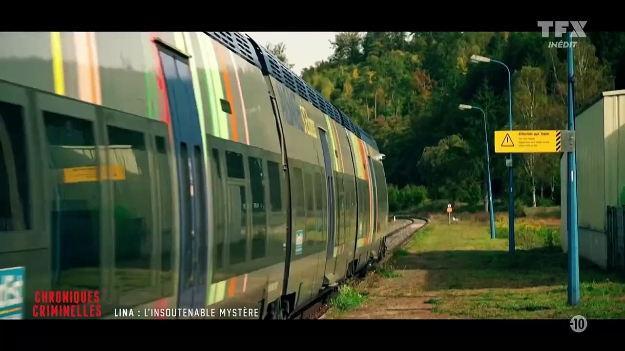 Extrait de l'émission "Chroniques criminelles" sur TFX qui s'intéresse à la disparition de Lina, 15 ans : tout s'est joué en quelques minutes à peine