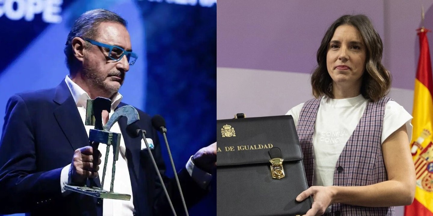 Descacharrante troleo de Carlos Herrera a la purgada Irene Montero recordando sus 'éxitos' en Igualdad