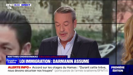 ÉDITO - Loi immigration: "Ça tangue sévèrement' dans la majorité présidentielle
