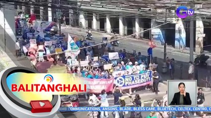 PISTON, nagprotesta mula Welcome Rotonda patungong Mendiola | BT