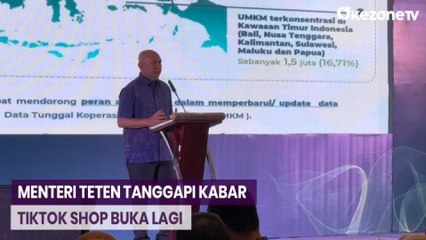 Beredar Kabar Tiktok Shop Buka Lagi, Ini Tanggapan Menteri Teten