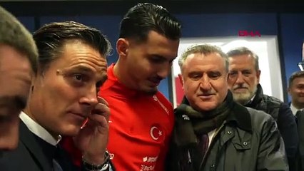 Cumhurbaşkanı Erdoğan'dan A Milli Futbol Takımı'na tebrik telefonu
