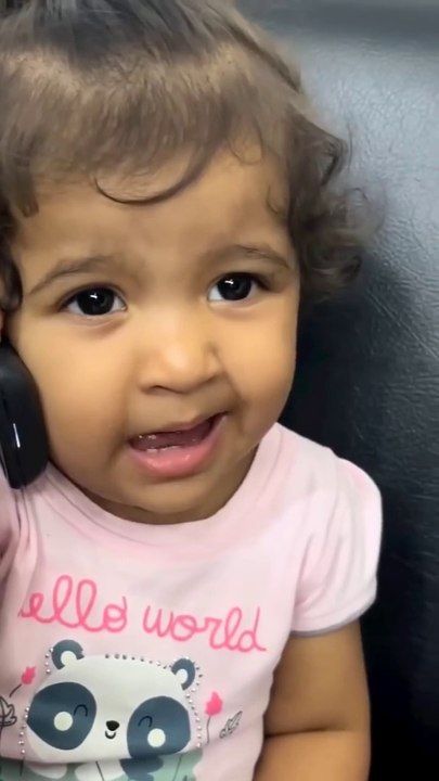 Cute Baby Call Pappa.