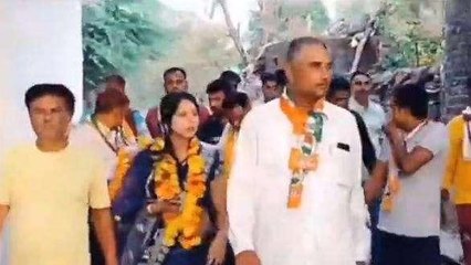 बारां: कांग्रेस प्रत्याशी का इस महिला नेत्री ने किया समर्थन, देखिए