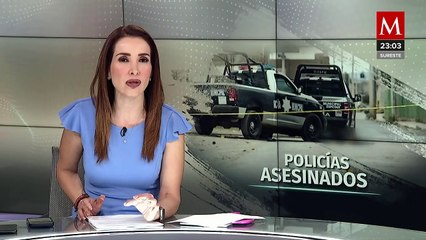 377 policías asesinados en México en lo que va del año, según "causa en común"