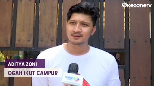 Aditya Zoni Enggan Ikut Campur Soal Rumah Tangga Ammar Zoni dan Irish Bella