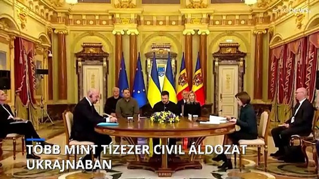 Több mint 10 000 civil halt meg Ukrajnában az orosz invázió kezdete óta