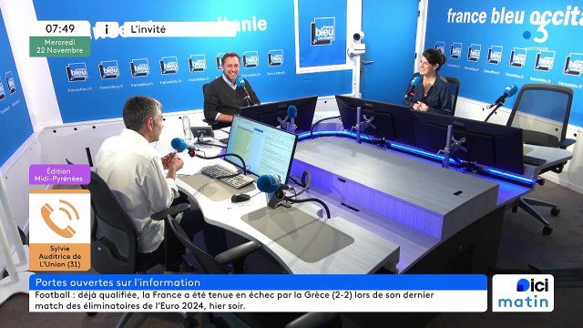 Le Quart d'heure toulousain avec le rédacteur en chef de France Bleu Occitanie