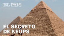 Partículas llegadas del espacio desvelan un ‘gran vacío’ dentro de la pirámide de Keops