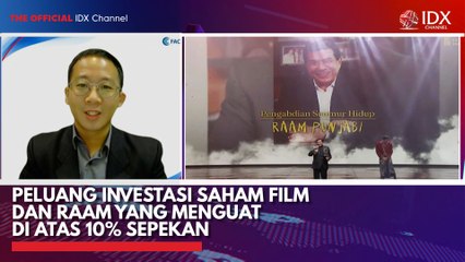 Peluang Investasi Saham Film dan RAAM yang Menguat Diatas 10% Sepekan