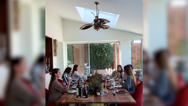 María Pombo celebra 'Friendsgiving' junto a sus amigas y hermanas