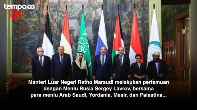 Menlu Retno Marsudi Sebut Alasan Israel “Membela Diri” Tak Bisa Diterima