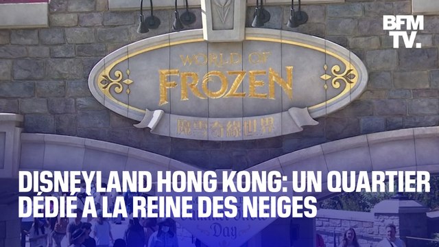 Un quartier dédié à la Reine des neiges ouvre au parc Disneyland de Hong Kong