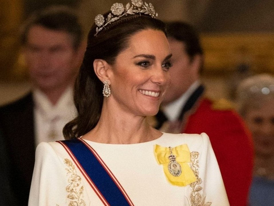 Prinzessin Kate glänzt mit besonderem Schmuck bei Staatsbankett