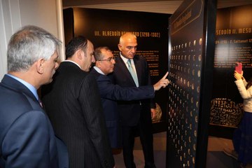 Bakan Ersoy: Yüzde 95 oranında bir gerçeklikle bu sergi alanı oluşturuldu