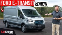 2023 Ford e-Transit (inc. 0-100 & braking) electric van review