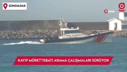 Kayıp 11 mürettebatı arama çalışmaları dördüncü gününde