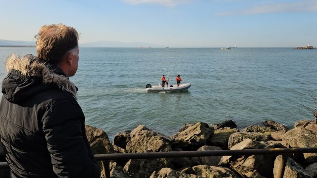 Zonguldak'ta batan geminin mürettebatı dördüncü günde aranıyor